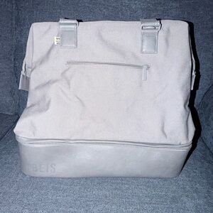 BEIS mini weekender in Grey